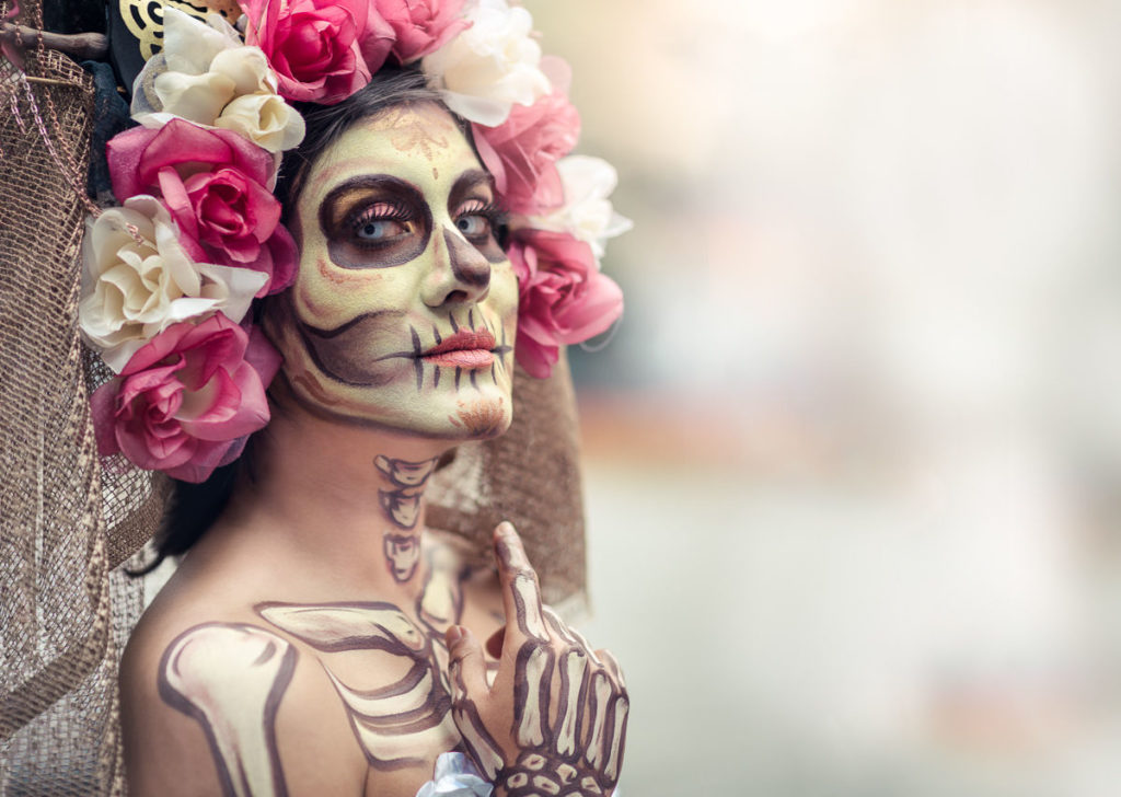 Catrina in the day of the dead