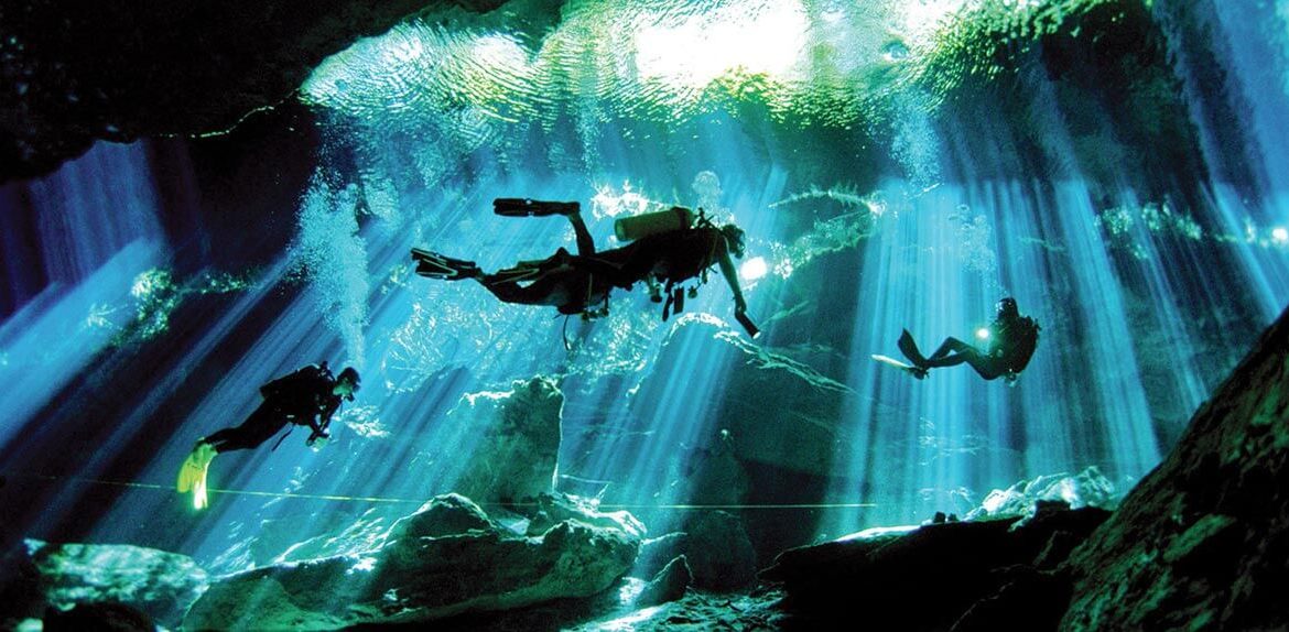 El buceo en la Riviera Maya